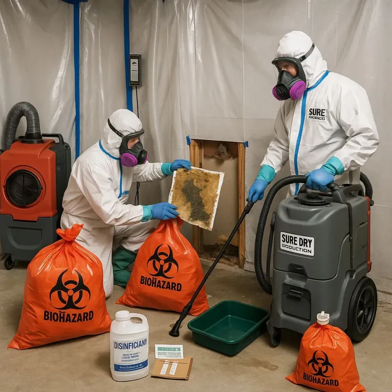 Contaminated Water Handling Protocols process in Jefferson County, AL